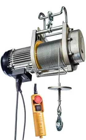 Детальная фотография мини электрическая таль bh250a