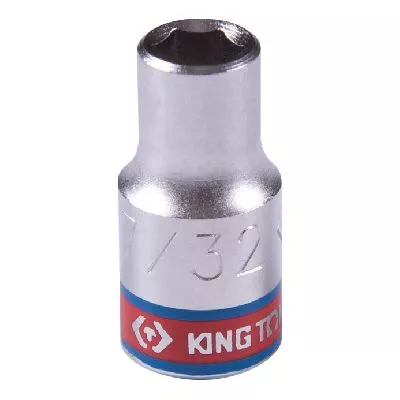 Головка торцевая стандартная шестигранная 1/4&quot;, 7/32&quot;, дюймовая KING TONY 233507S KING TONY – анонс, характеристики, MST233507S 