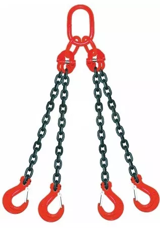Строп цепной 4-х ветвевой D.H.A. 63,0 т L 3 м Строп цепной 4-х ветвевой D.H.A. 63,0 т L 3 м