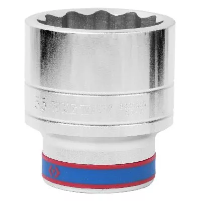 Головка торцевая стандартная двенадцатигранная 1&quot;, 55 мм KING TONY 833055M KING TONY – анонс, характеристики, MST833055M 