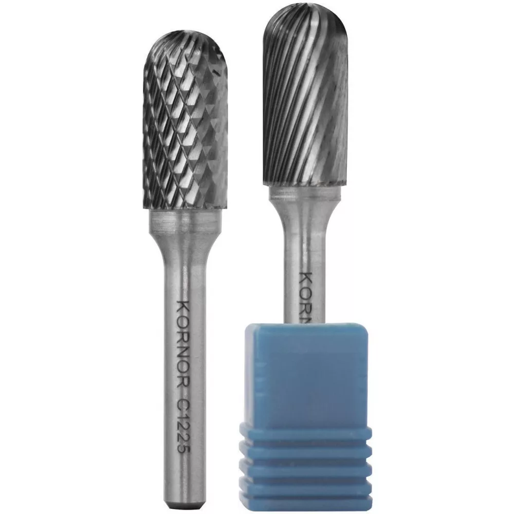 Борфреза сфероцилиндрическая KORNOR C1825NFM06 по алюминию типа C Борфреза сфероцилиндрическая KORNOR C1825NFM06 по алюминию типа C