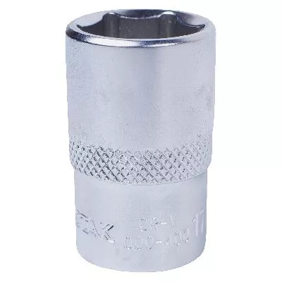 Головка торцевая стандартная шестигранная 1/2&quot;, 17 мм МАСТАК 000-40017 МАСТАК – анонс, характеристики, MST000-40017 