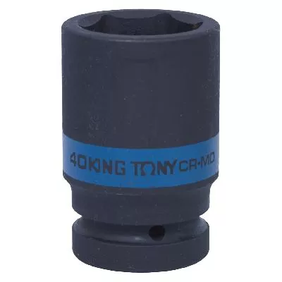 Головка торцевая ударная глубокая шестигранная 1&quot;, 40 мм KING TONY 843540M KING TONY – анонс, характеристики, MST843540M 