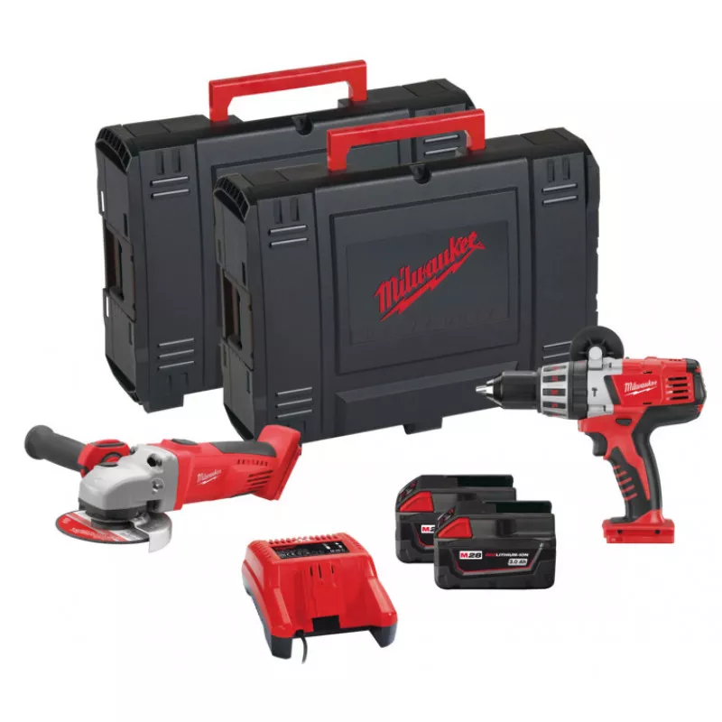 Milwaukee HD28 Pack H-502X Набор аккумуляторных инструментов