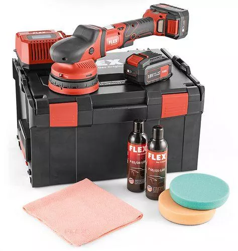 Полировальная машина FLEX XCE 8 125 18.0-EC/5.0 P-Set