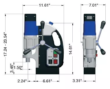 Магнитный сверлильный станок BDS MAB-485 – анонс, характеристики, 