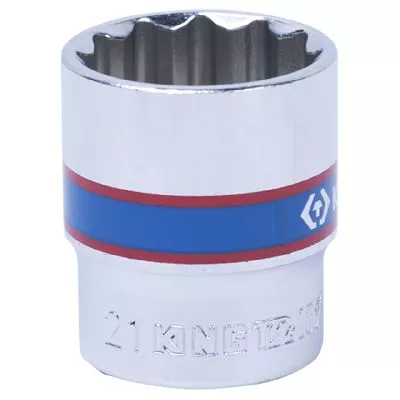 Головка торцевая стандартная двенадцатигранная 3/8&quot;, 21 мм KING TONY 333021M KING TONY – анонс, характеристики, MST333021M 