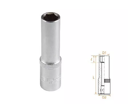 Головка торцевая глубокая шестигранная 3/8&quot;, 10 мм AFFIX AF00130010 AFFIX – анонс, характеристики, MSTAF00130010 