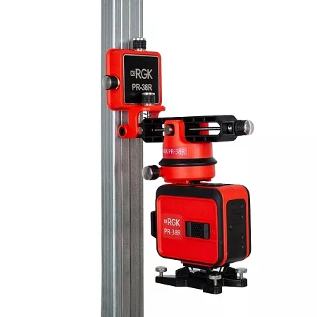 Комплект: лазерный уровень RGK PR-38R + штанга-упор RGK CG-2 (778794) RGK – анонс, характеристики, 