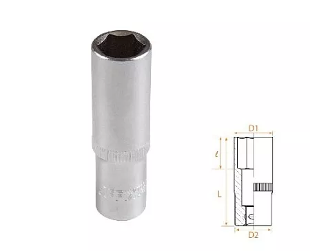 Головка торцевая глубокая шестигранная 3/8&quot;, 13 мм AFFIX AF00130013 AFFIX – анонс, характеристики, MSTAF00130013 