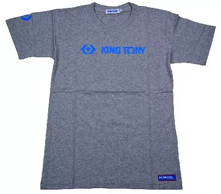 Футболка с логотипом бренда &quot;KING TONY&quot; (размер: 2L), серая KING TONY ZS142G-2L KING TONY – анонс, характеристики, MSTZS142G-2L 