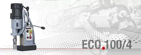 EUROBOOR ECO.100/4 Магнитный сверлильный станок – анонс, характеристики, 