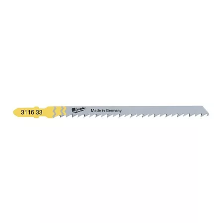 Полотна для лобзика Milwaukee 75x4 mm T 144 D - 5шт для быстрой резки – анонс, характеристики, 