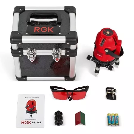 Лазерный уровень RGK UL-443 (4610011870279) RGK – анонс, характеристики, 
