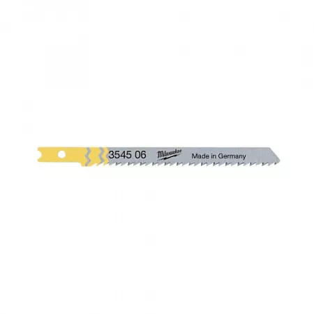 Полотна для лобзика Milwaukee 75 x 4 mm - 5шт с U-образным хвостовиком – анонс, характеристики, 