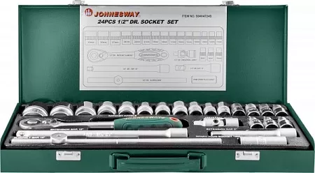 Набор головок торцевых Jonnesway S04H4724S – анонс, характеристики, S04H4724S 