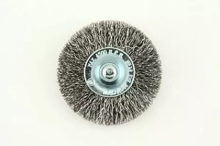 Щетка для дрели металл GermaFlex D50 дисковая гофрированная – анонс, характеристики, 