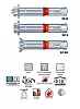 Анкер МКТ SZ-B24/50 L M16 L=202 для сухой резки и мокрой