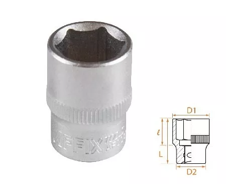 Головка торцевая стандартная шестигранная 3/8&quot;, 14 мм AFFIX AF00030014 AFFIX – анонс, характеристики, MSTAF00030014 