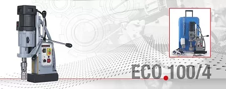 EUROBOOR ECO.100/4 Магнитный сверлильный станок – анонс, характеристики, 