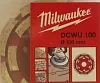 Алмазная чашка Milwaukee DCWU100 двухрядная – купить в , подробное изображение 
