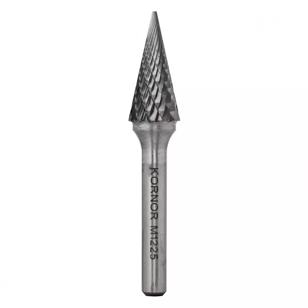 Борфреза коническая KORNOR M1020BM06 насечка двойная типа M – купить в , подробное изображение 
