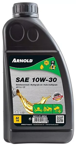 Масло 4-тактное &quot;MTD&quot; SAE 10W-30, 1л: Расходные материалы Товар УТ000041296 0