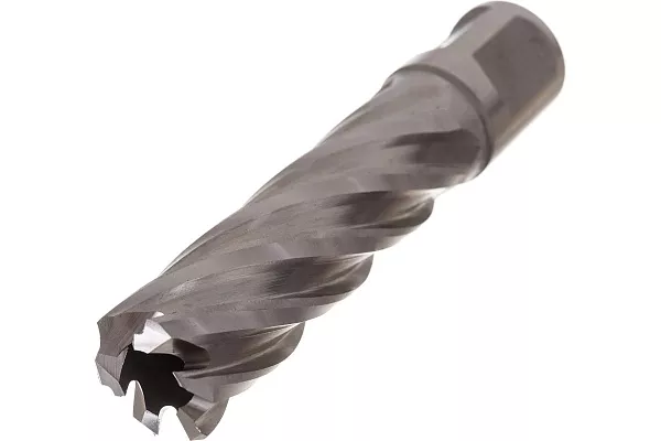 Корончатое сверло Kornor HSS weldon 19 18х80 – купить в , подробное изображение 
