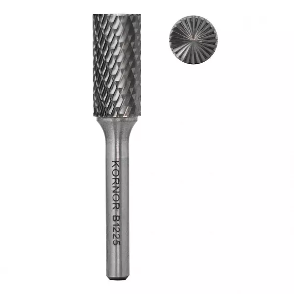 Борфреза цилиндрическая с торцом KORNOR B2025BM06 насечка двойная типа B – купить в , детальное изображение
Борфреза цилиндрическая с торцом KORNOR B2025BM06 насечка двойная типа B – купить в , подробное изображение