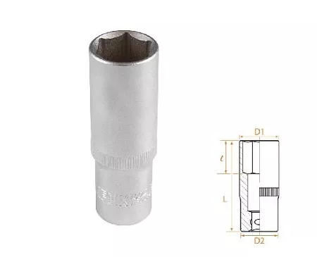 Головка торцевая глубокая шестигранная 1/2&quot;, 19 мм AFFIX AF00140019 AFFIX – анонс, характеристики, MSTAF00140019 