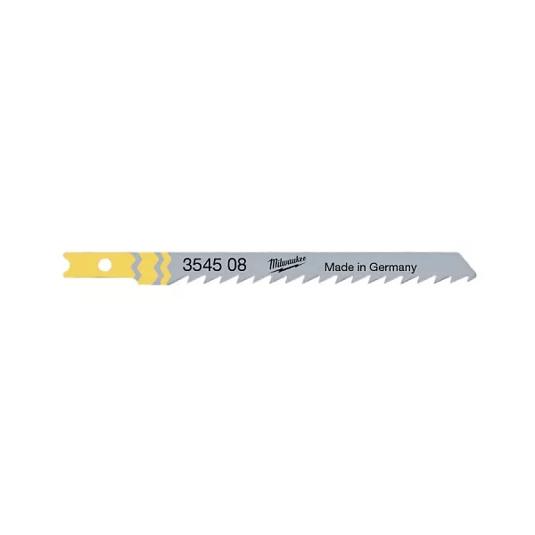 Полотна для лобзика Milwaukee 75 x 4 mm - 5шт с U-образным хвостовиком – купить в , подробное изображение 
