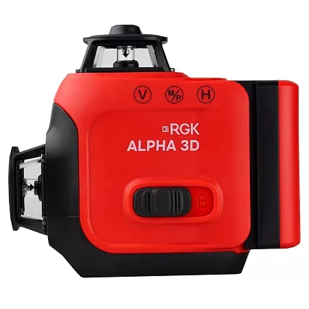 Лазерный уровень RGK ALPHA 3D с зелёным лучом (722866) RGK – анонс, характеристики, 