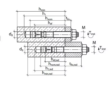 Клиновой анкер MKT B 6-40-50/97 А4 новое в магазине tool-24.ru