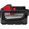 Детальное изображение : milwaukee m18 в9 аккумулятор 9аh redlithium