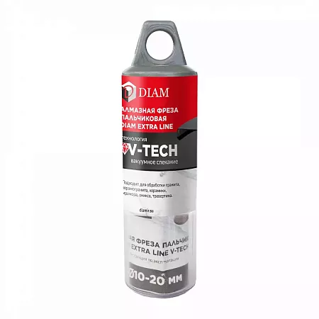 Фреза алмазная пальчиковая DIAM 10x50xМ14 Extra Line V-TECH (в.спекание) (320301) DIAM – анонс, характеристики, 320301 