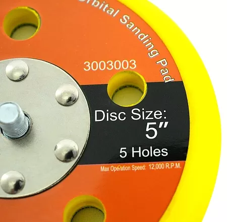 SCHTAER 5pad опора для шлифовальной машинки (125 мм, 6 отверстий) SCHTAER – анонс, характеристики, 