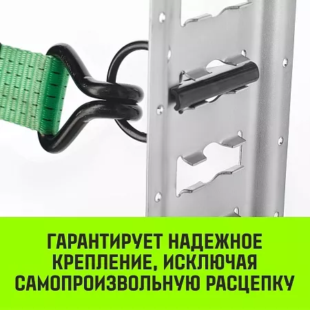 Акции в Инструмент-24 на кольцо для такелажной рейки hitch er405, e-track, черное