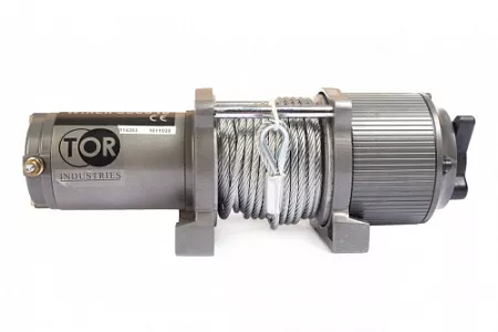 Акции в Инструмент-24 на лебедка (1588 кг/15 м) автомобильная tor 12 v p3500-1d