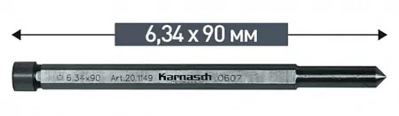 Штифт направляющий 6.34x102 мм Karnasch 20.1271 – анонс, характеристики, 