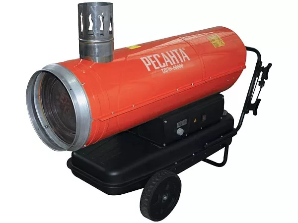 Тепловая дизельная пушка непрямого нагрева ТДПН-50000 Ресанта – купить в , детальное изображение
Тепловая дизельная пушка непрямого нагрева ТДПН-50000 Ресанта – купить в , подробное изображение