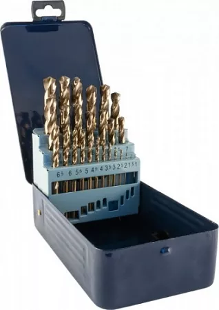 Набор спиральных сверл Thorvik HSS Co TDBS25K5 – анонс, характеристики, TDBS25K5 