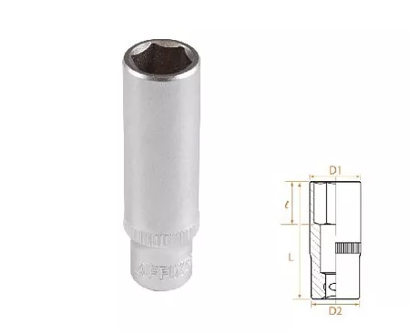 Головка торцевая глубокая шестигранная 1/4&quot;, 10 мм AFFIX AF00120010 AFFIX – анонс, характеристики, MSTAF00120010 