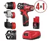 Детальное изображение : milwaukee m12 bddxkit- 202c дрель