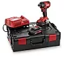Детальное изображение : аккумуляторная ударная дрель-шуруповерт flex id 1/4&quot; 18.0-ec/2.5 set
