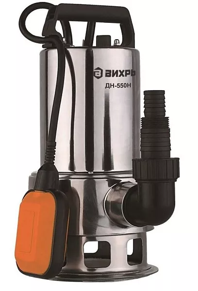Дренажный насос ДН-550Н Вихрь купить на сайте 6 590 ₽ Дренажный насос ДН-550Н Вихрь 6 590 ₽
