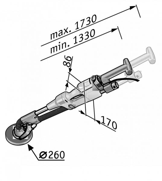 Детальное изображение : шлифовальная машина flex wst 700vv vario 230/cee