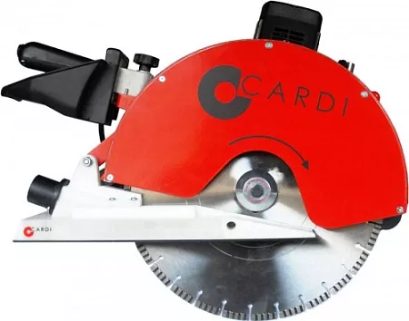 Электрическая алмазная дисковая пила CARDI PE 401 (без диска) новое в магазине tool-24.ru