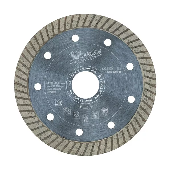Алмазный диск Milwaukee DHTS D 115 : 4 100 ₽ Алмазный диск Milwaukee DHTS D 115 : детальное описание и быстрый заказ