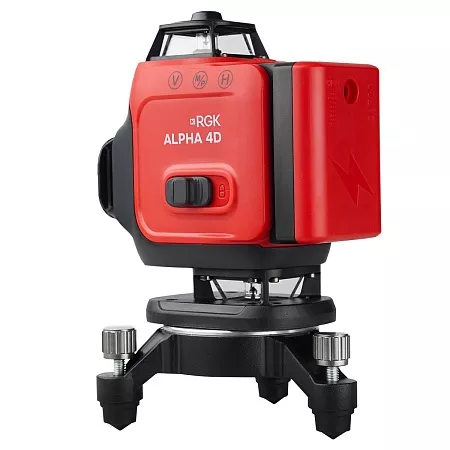 Лазерный уровень RGK ALPHA 4D с калибровкой с зелёным лучом (135054) RGK – анонс, характеристики, 