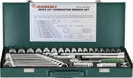 Набор головок торцевых Jonnesway S04H3536S – анонс, характеристики, S04H3536S 